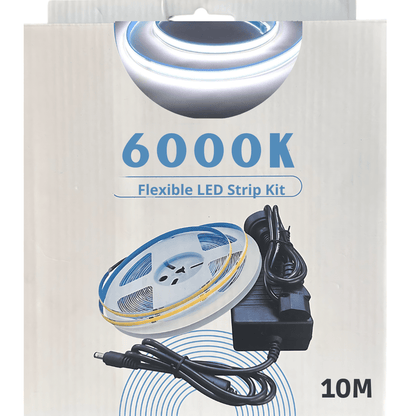 10 meter COBRA Home 60W Dotless LED Strip Kit - 6000K Daylight