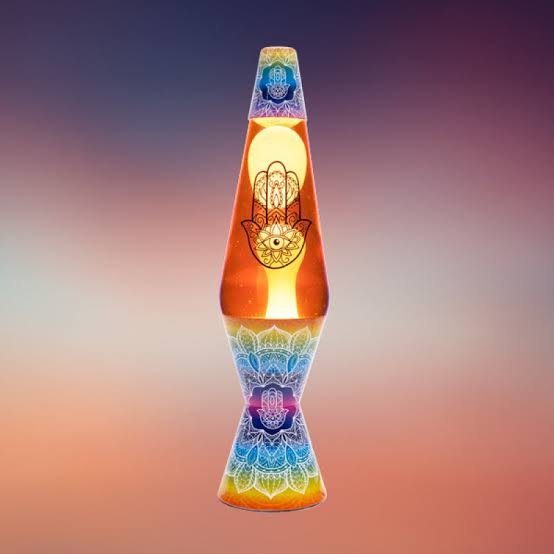 Hamsa Diamond Motion Lava Lamp-Home & Garden > Lighting-Dropli