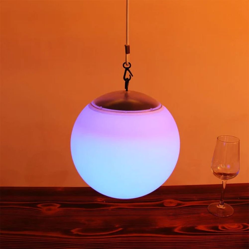 HANGING BALL - LED Pendant - Solar + DC Power-PENDANT-Lexi Lighting