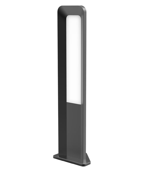 HATHOR Exterior LED Bollard Dark Grey 13W 3000K IP54 500mm - HATHOR2-Bollard Lights-CLA Lighting