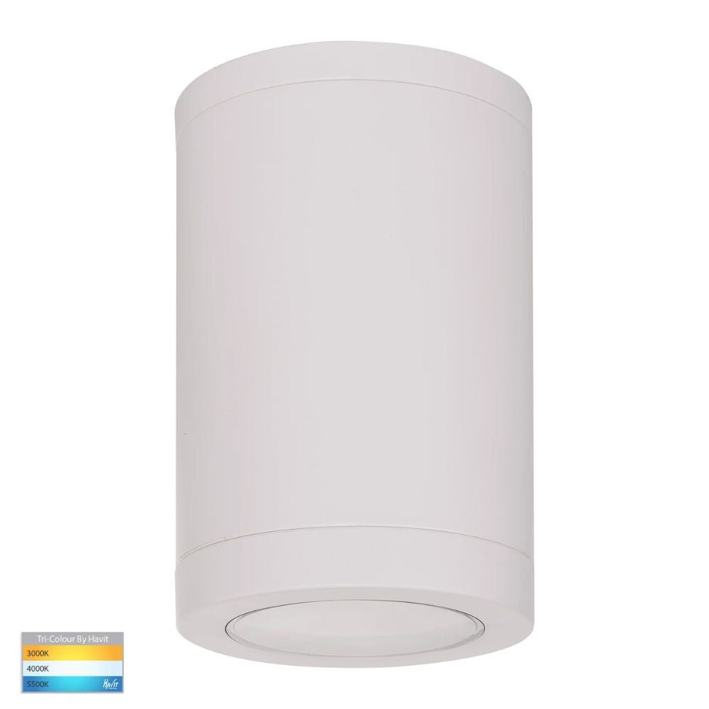 Havit LEXAN - GU10 3W LED Tri-Colour Dimmable Round Surface Mount Downlight IP54-DOWNLIGHTS-Havit Lighting