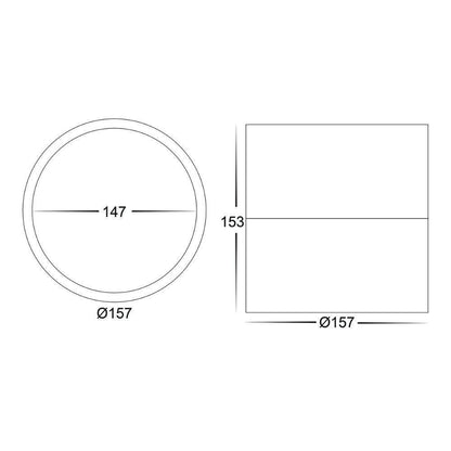 Havit NELLA - 7W/12W LED Tri-Colour Dimmable Surface Mount Downlight With Extension IP54-DOWNLIGHTS-Havit Lighting