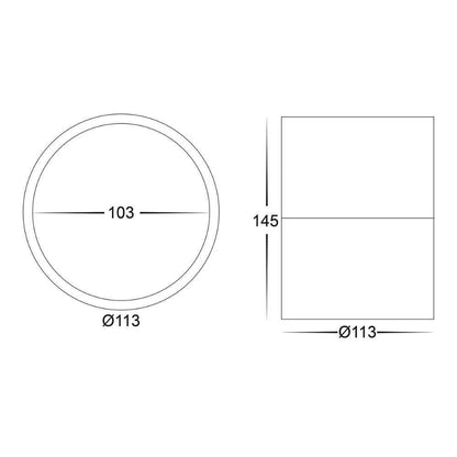 Havit NELLA - 7W/12W LED Tri-Colour Dimmable Surface Mount Downlight With Extension IP54-DOWNLIGHTS-Havit Lighting