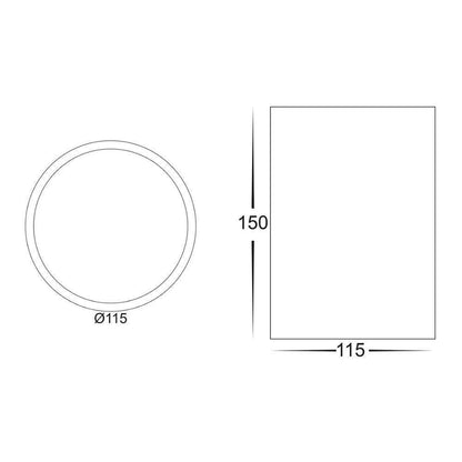 Havit NELLA - 7W/12W/18W LED Tri-Colour Dimmable Round Tilt Adjustable Surface Mount Downlight-DOWNLIGHTS-Havit Lighting