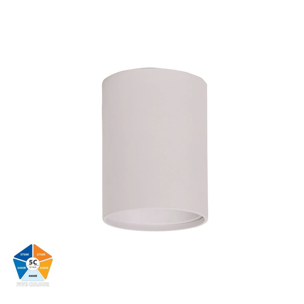 Havit NELLA - 7W/12W/18W/24W LED 5-CCT Dimmable Round Surface Mount Downlight IP54-DOWNLIGHTS-Havit Lighting