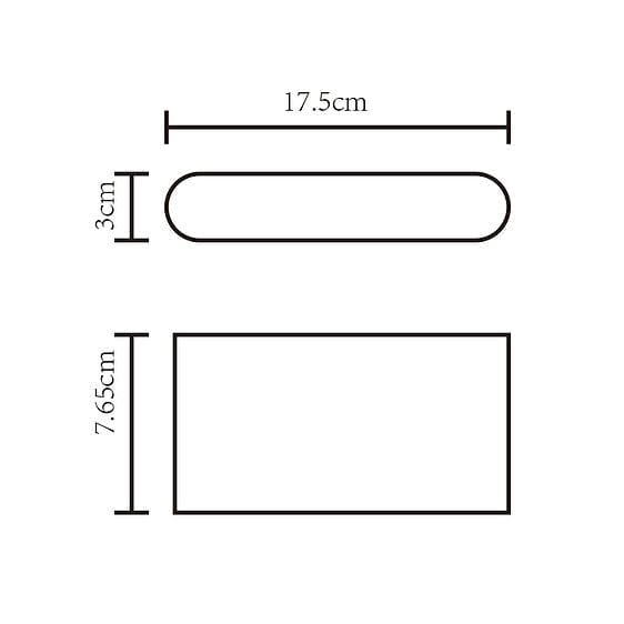 HAYDEN 12W Up/Down Matt Black LED Wall Lamp IP54-General-COPY