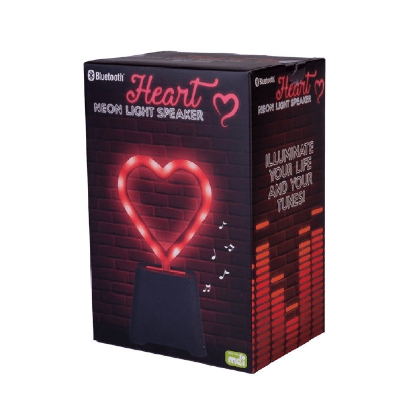 Heart Neon Light Speaker-Audio & Video > Speakers-Dropli