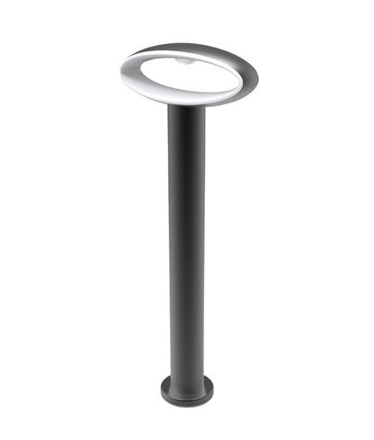 HORUS Exterior LED Bollard Medium Black 9W 3000K IP54 500mm - HORUS3-Bollard Lights-CLA Lighting