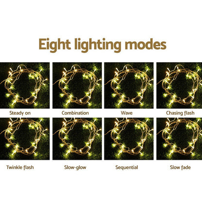 6X3M Christmas Curtain Lights 600LED Warm White-Occasions > Lights-Dropli