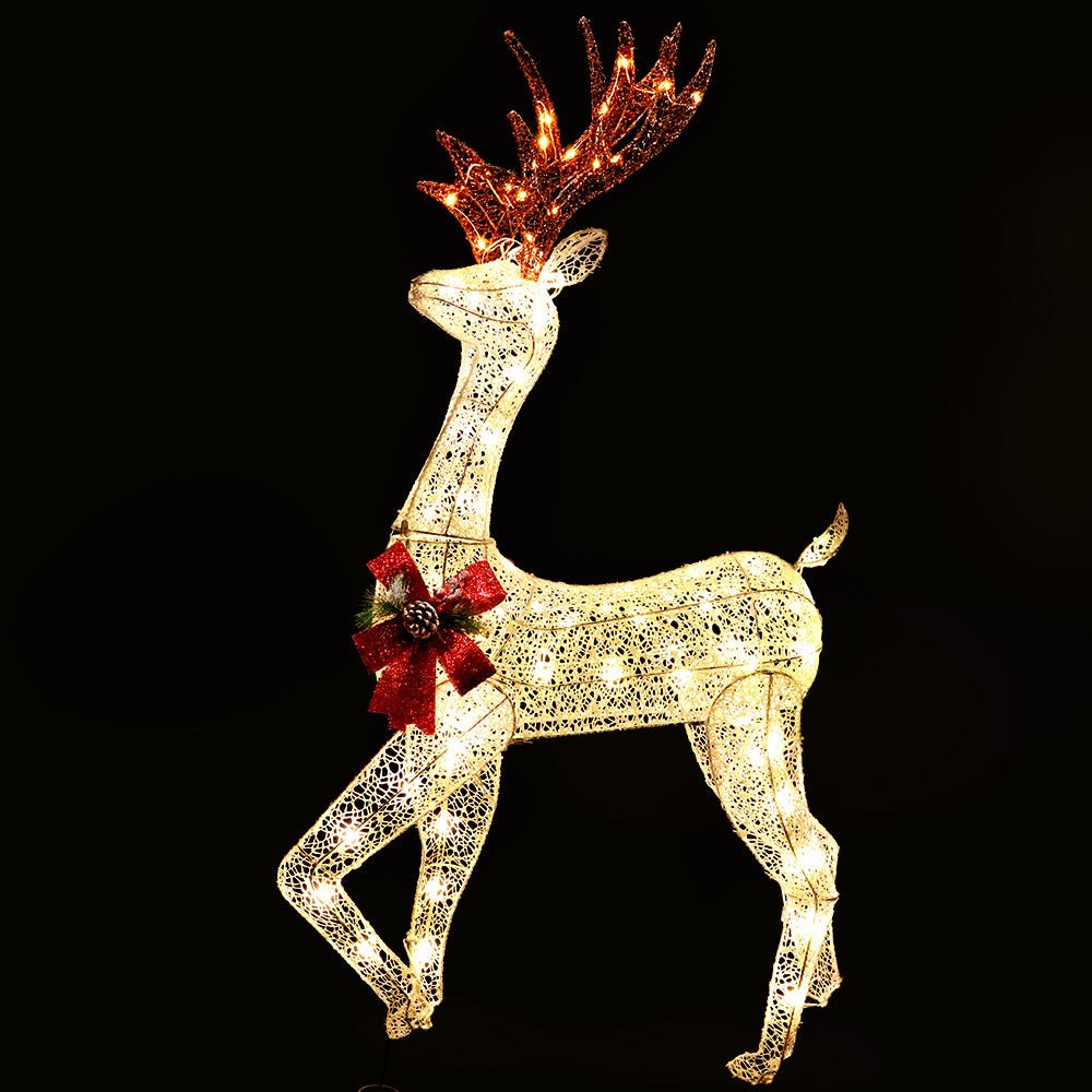 Christmas Lights Motif LED Rope Reindeer Waterproof Outdoor-Occasions > Christmas-Dropli