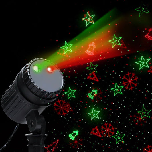 Moving LED Lights Laser Projector Landscape Lamp Christmas Decor-Occasions > Lights-Dropli