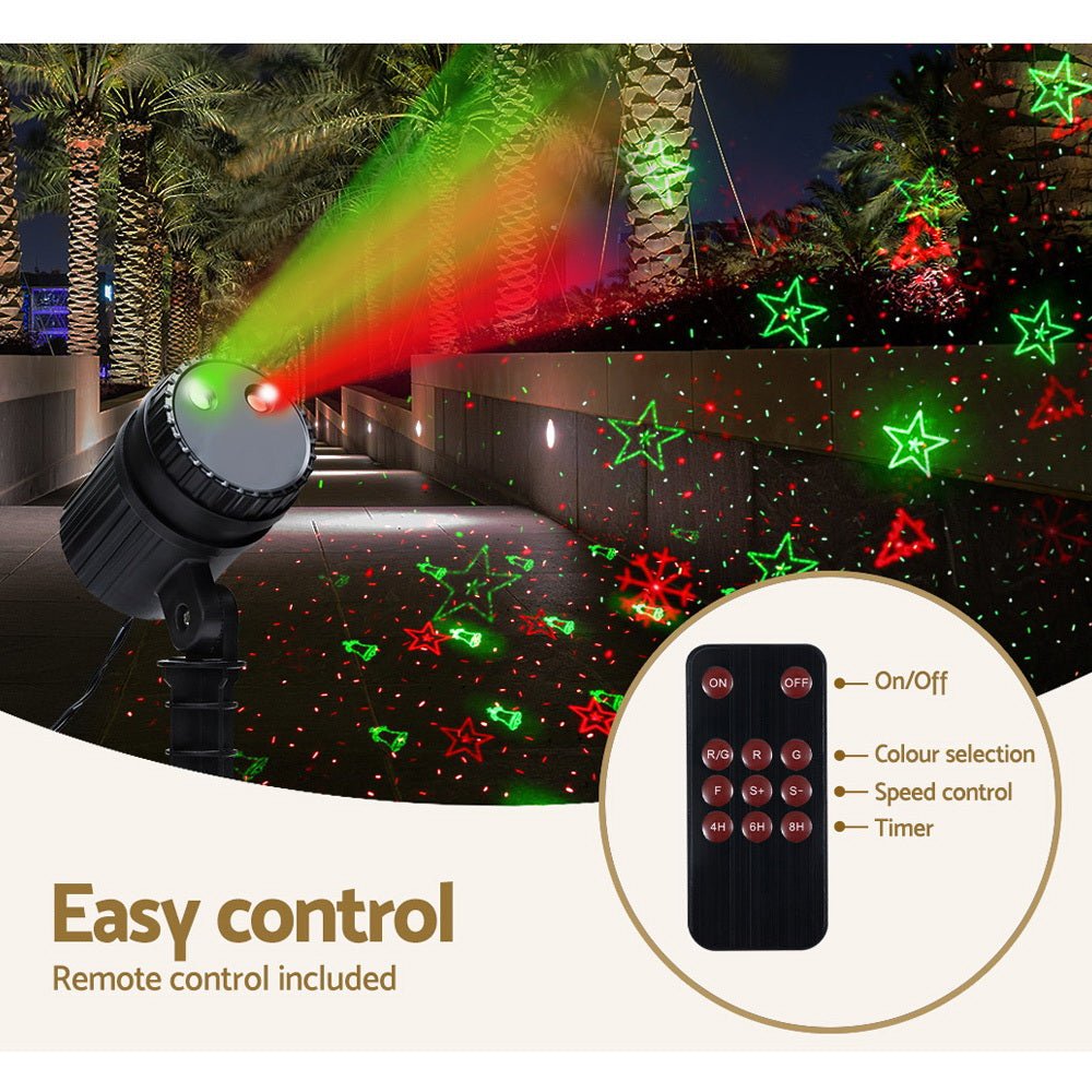 Moving LED Lights Laser Projector Landscape Lamp Christmas Decor-Occasions > Lights-Dropli