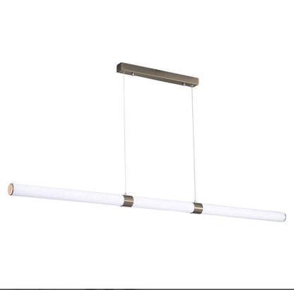 KALLITA 30W Bronze LED Linear Pendant Light-Pendant Light-Oriel Lighting