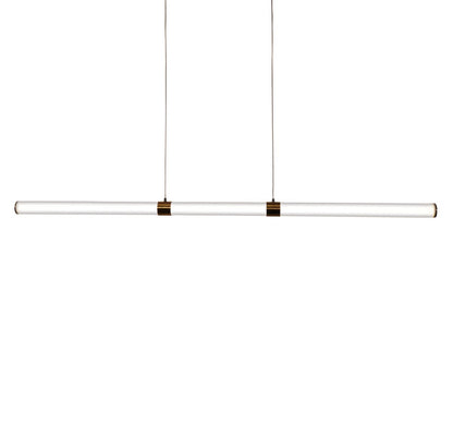 KALLITA 30W Bronze LED Linear Pendant Light-Pendant Light-Oriel Lighting