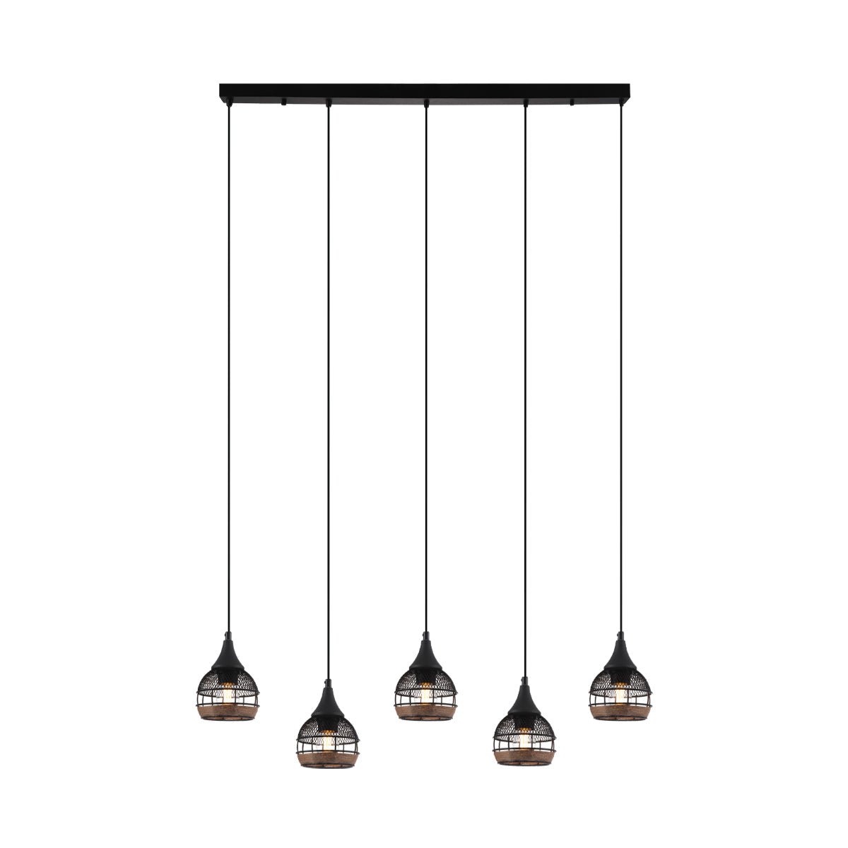 Kasanita 5 Lights Pendant Light - LL002PL084-Island Pendant Lights-Lexi Lighting