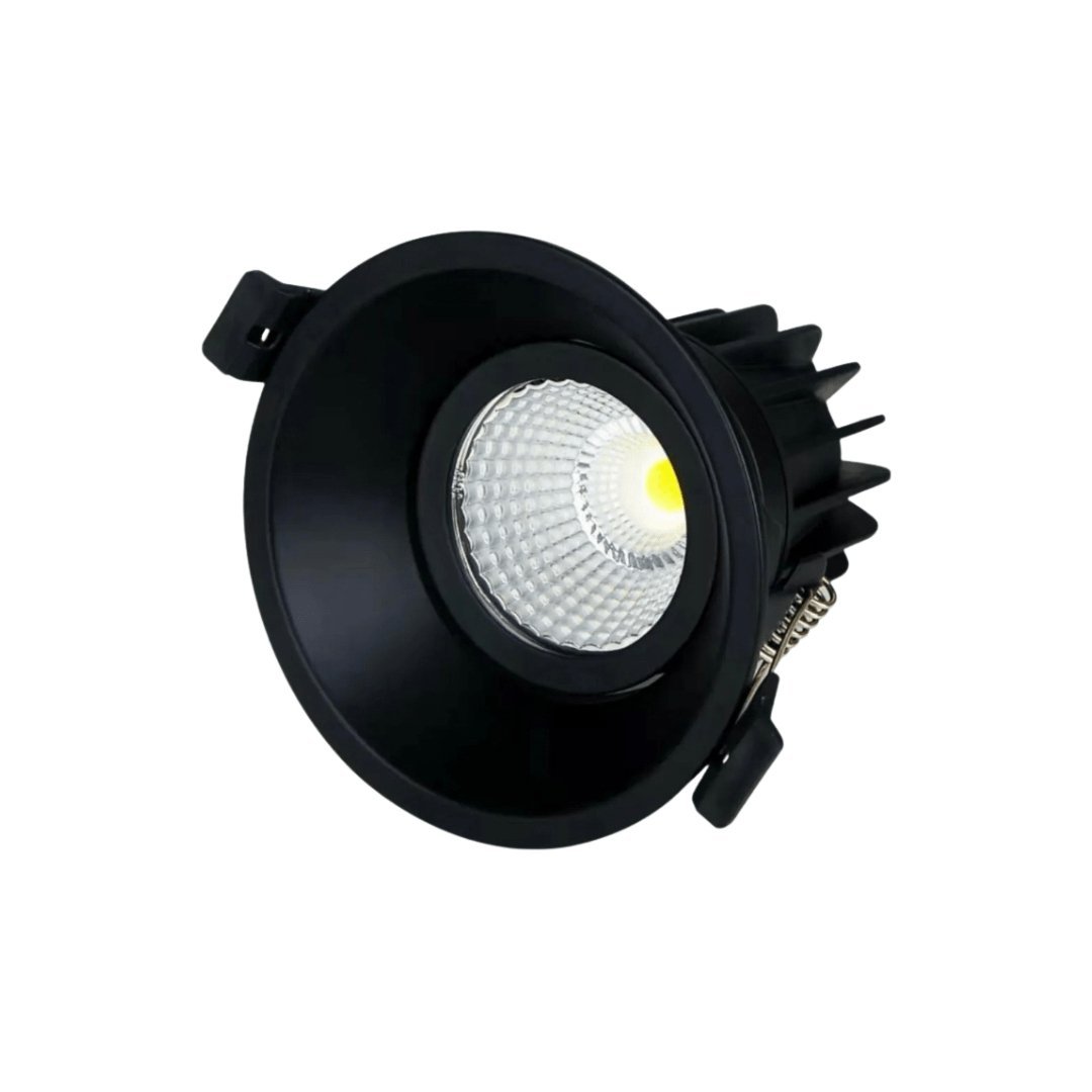 KATOOMBA 13W Tri-Colour Dimmable COB Anti-glare Tiltable LED Downlight 90mm Cut Out-LED Downlight-Eclux