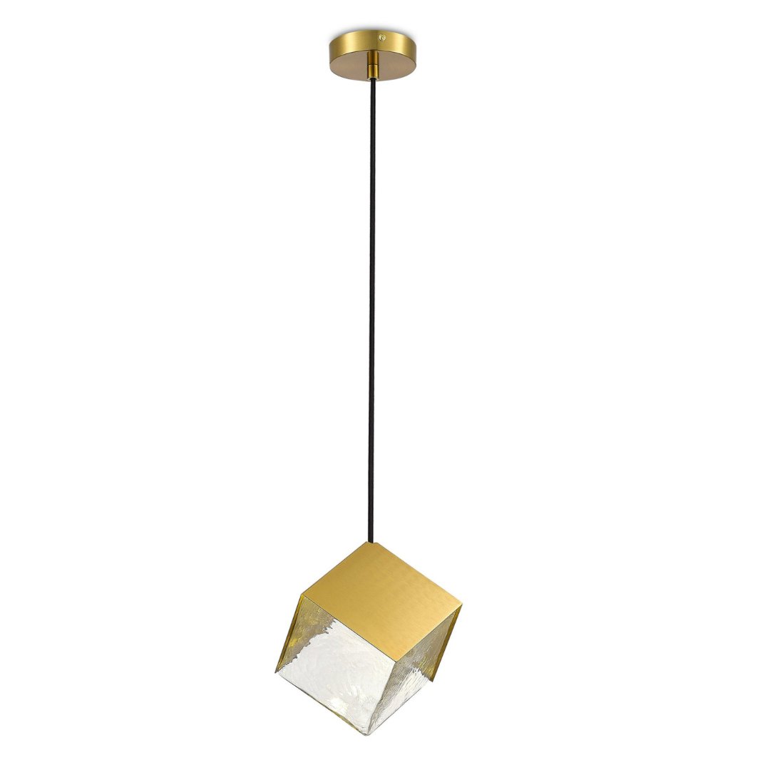 KUBO Golden Glass Pendant Light-Pendant Light-Lighting Creations