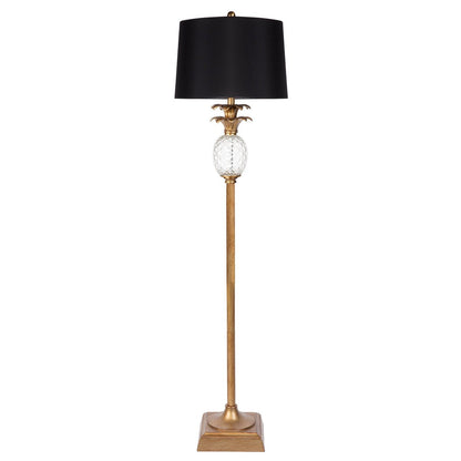 Langley Floor Lamp - Antique Gold-Lighting-Cafe Lighting and Living