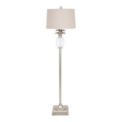 Langley Floor Lamp - Antique Silver-Lighting-Cafe Lighting and Living