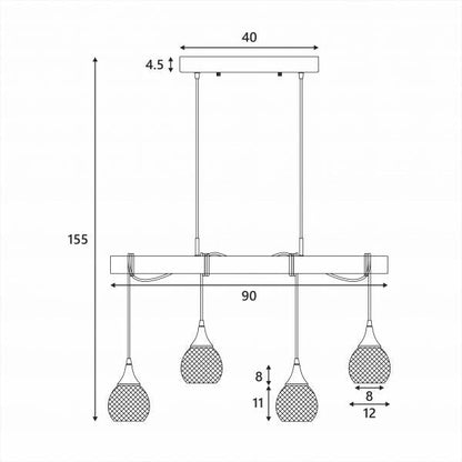 Lars Pendant Light - LL002PL051-Island Pendant Lights-Lexi Lighting