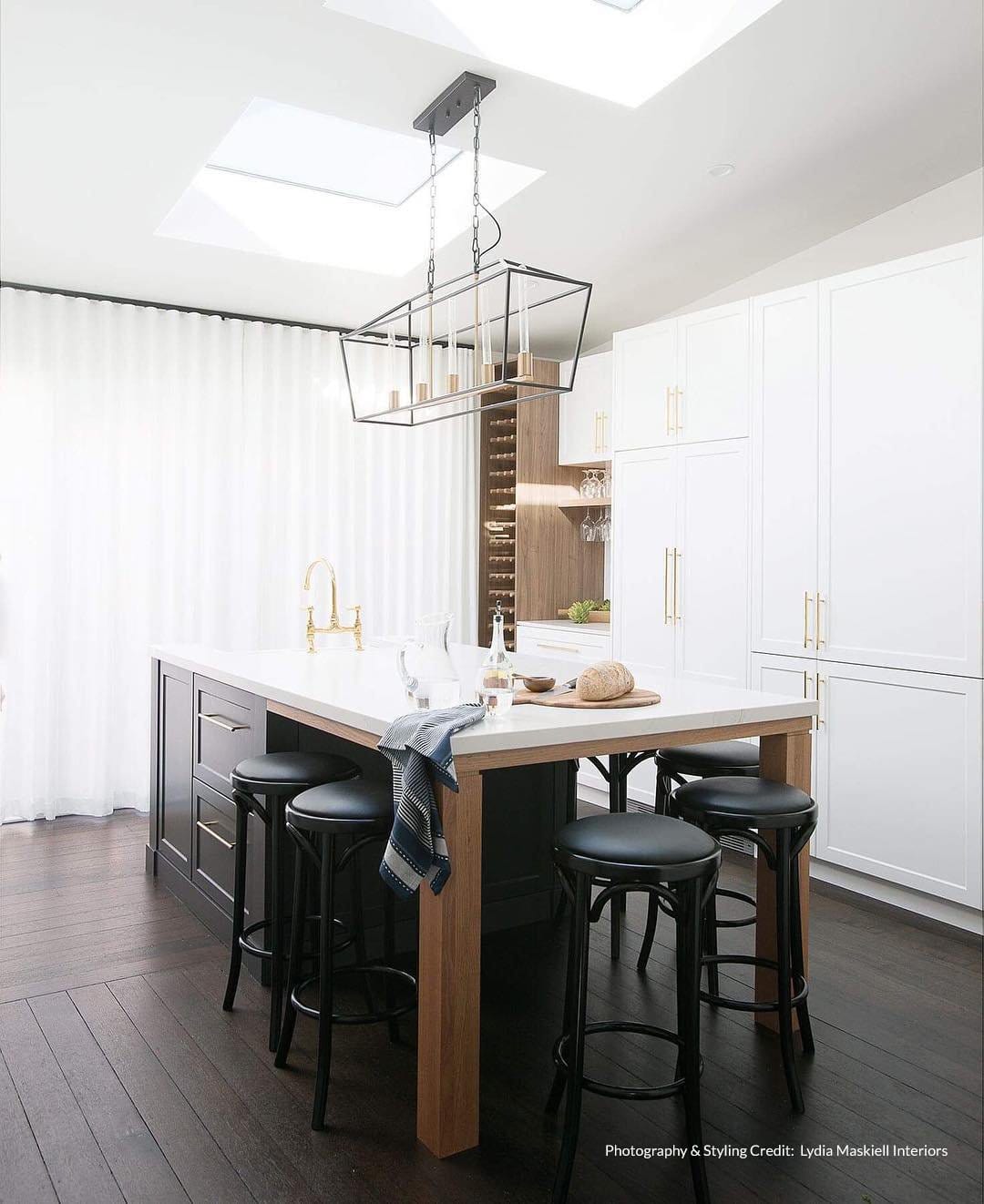 Le Mans Pendant - Large Black-Chandeliers-Cafe Lighting and Living