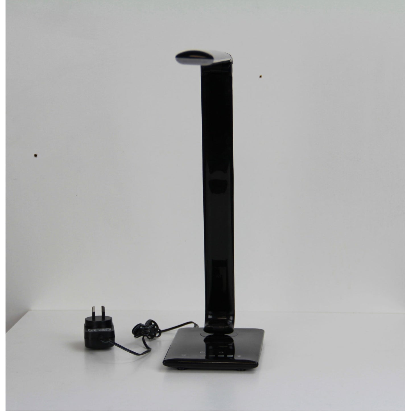 Luke LED Black Desk Lamp Touch Dim USB Port-TABLE AND FLOOR LAMPS-Oriel