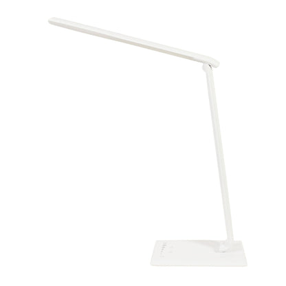 Luke LED White Desk Lamp Touch Dim USB Port-TABLE AND FLOOR LAMPS-Oriel