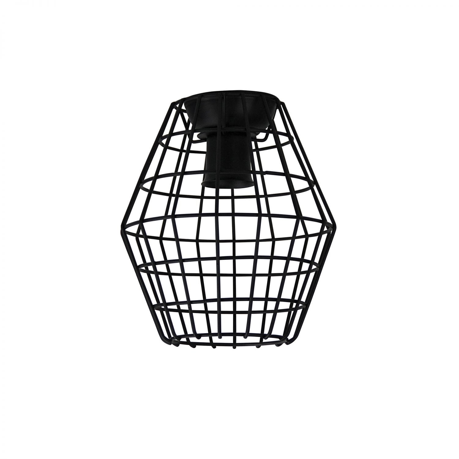 Maci Wire Retro Industrial DIY Shade Black 180mm-DIY Batten Fix Lights-Oriel Lighting