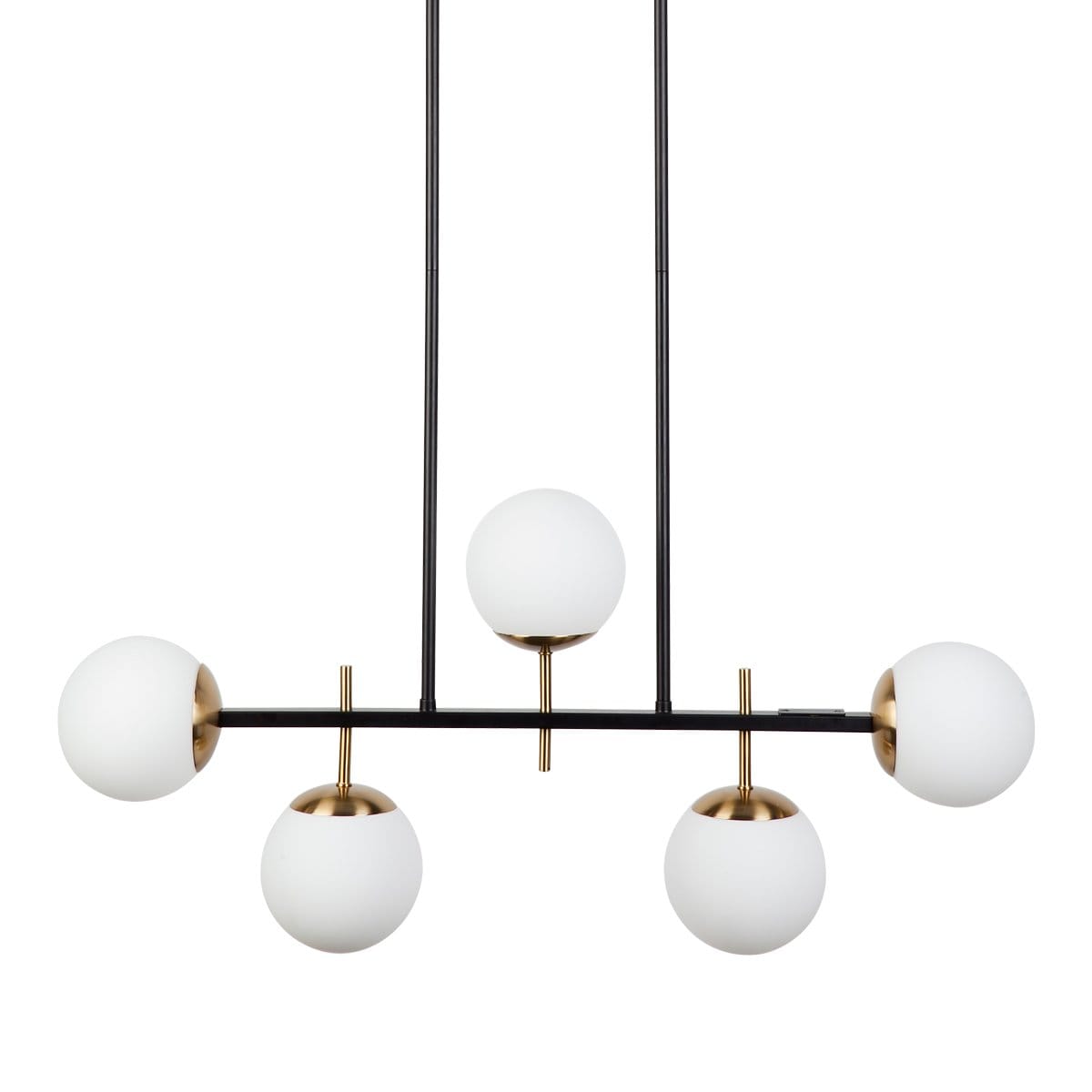 Maddox Linear Pendant-Chandeliers-Cafe Lighting and Living