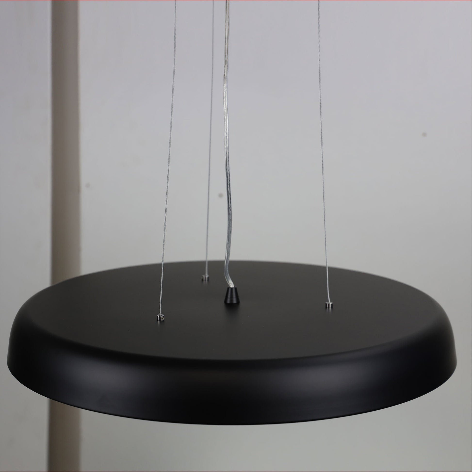 Madison LED Pendant Black 560mm - OL60451/56BK-LED Pendants-Oriel Lighting