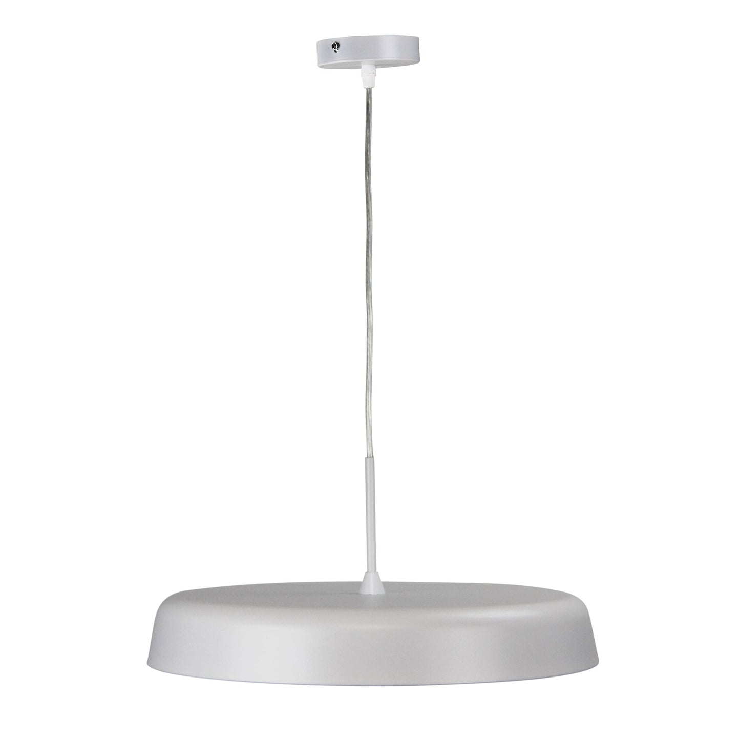 Madison LED Pendant White 420mm - OL60451/42WH-LED Pendants-Oriel Lighting