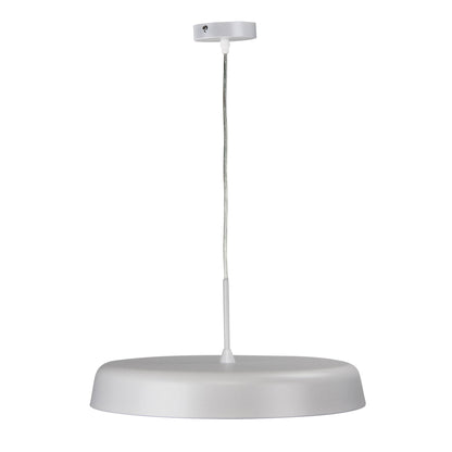 Madison LED Pendant White 420mm - OL60451/42WH-LED Pendants-Oriel Lighting