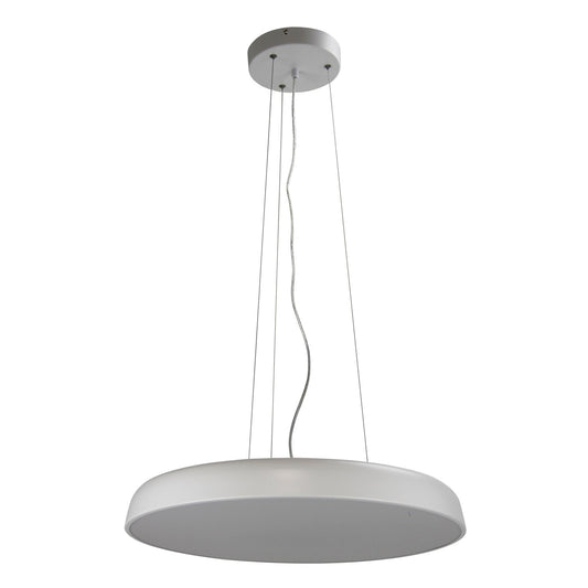 Madison LED Pendant White 560mm - OL60451/56WH-LED Pendants-Oriel Lighting