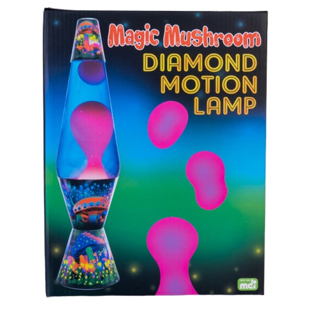 Magic Mushroom Diamond Motion Lava Lamp Dropli, Home & Garden > Lighting, magic-mushroom-diamond-motion