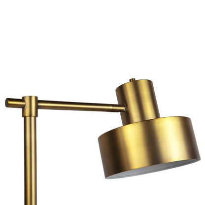 Marlin Floor Lamp - Gold-Floor Standing Lamps-Cafe Lighting and Living