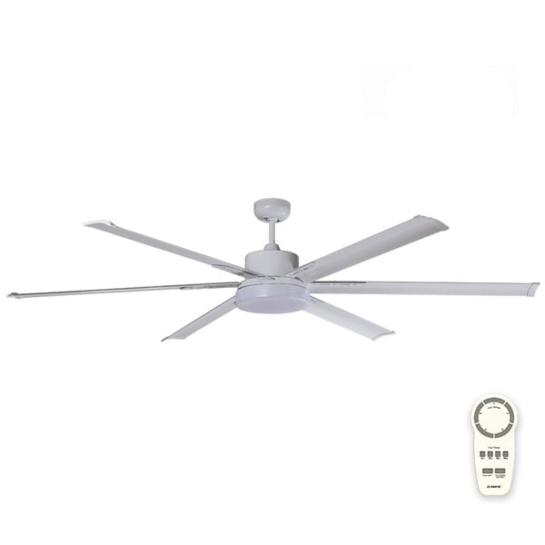 Martec Albatross 72" DC Ceiling Fan With 24W LED Light and Remote-Ceiling Fan-Martec