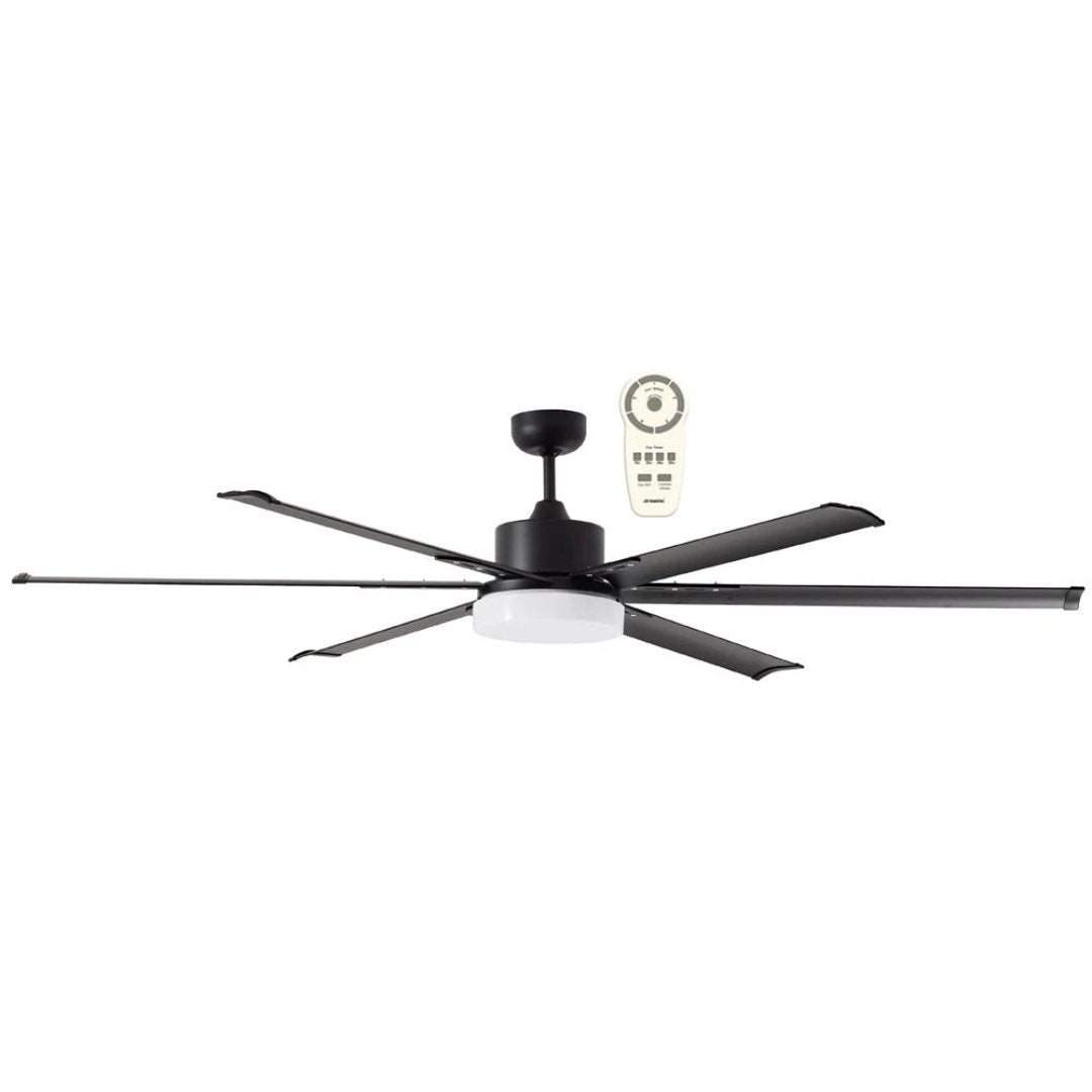 Martec Albatross 72" DC Ceiling Fan With 24W LED Light and Remote-Ceiling Fan-Martec