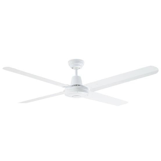 Martec Precision 48" 4 Blade Ceiling Fan White Martec, FANS, precision-48-4-blade-ceiling-fan-only-white-mpf120wh