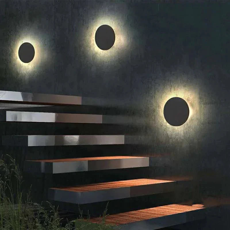 Martec TORINO 6W Tri-Colour Indoor/Outdoor LED Wall Light-Exterior Wall Lights-Martec