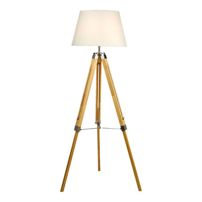 Modern Floor Lamp Wood Tripod Home Bedroom Reading Light 145cm-Home & Garden > Lighting-Koala Lamps and Lighting