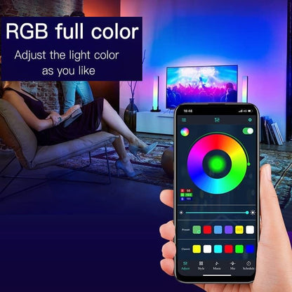 RGB Smart Music Sync LED Lamp with IR Remote and Smart APP Dropli, Electronics > Computer Accessories, v178-49392