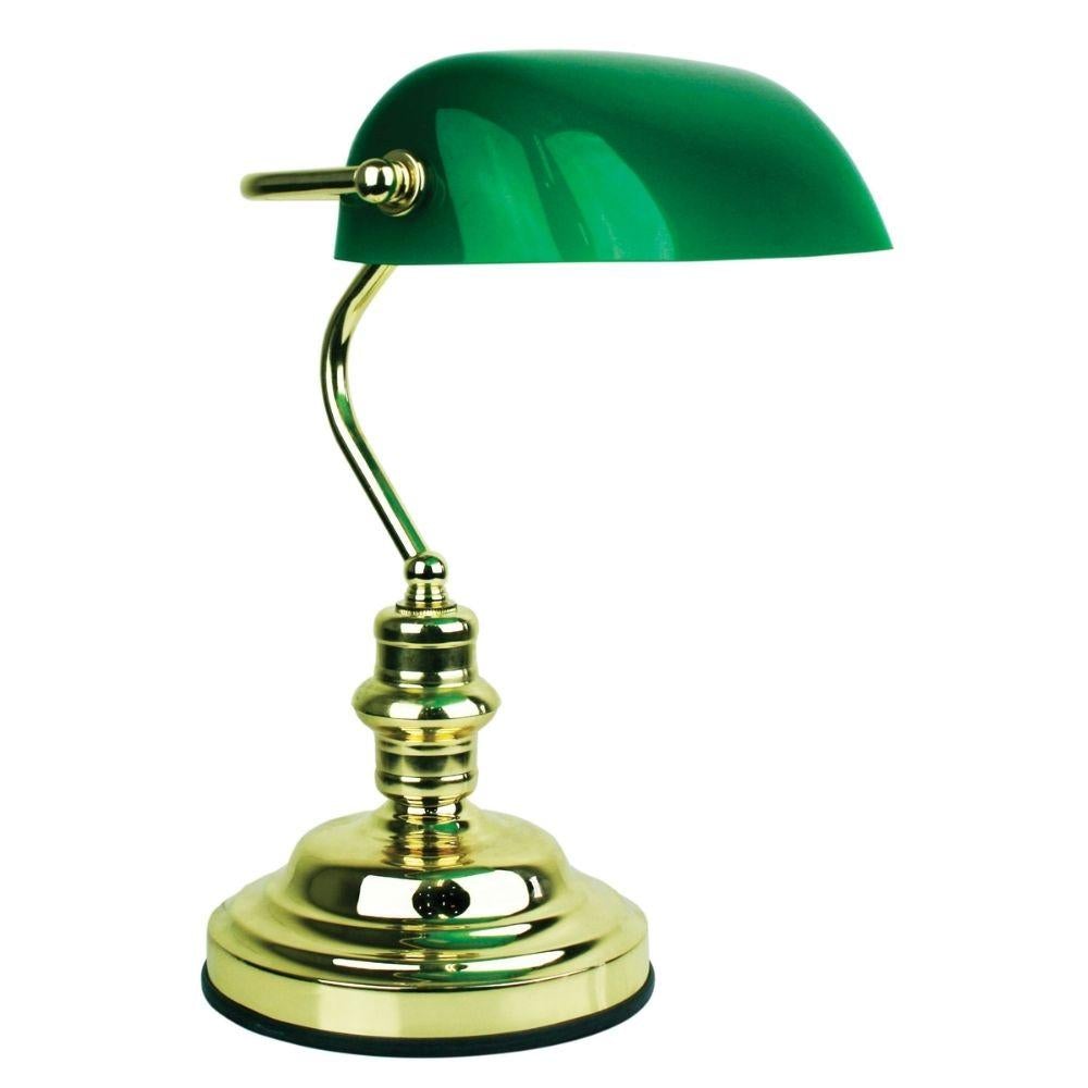 Oriel BANKERS - Touch Table Lamp-TABLE LAMPS-Oriel Lighting