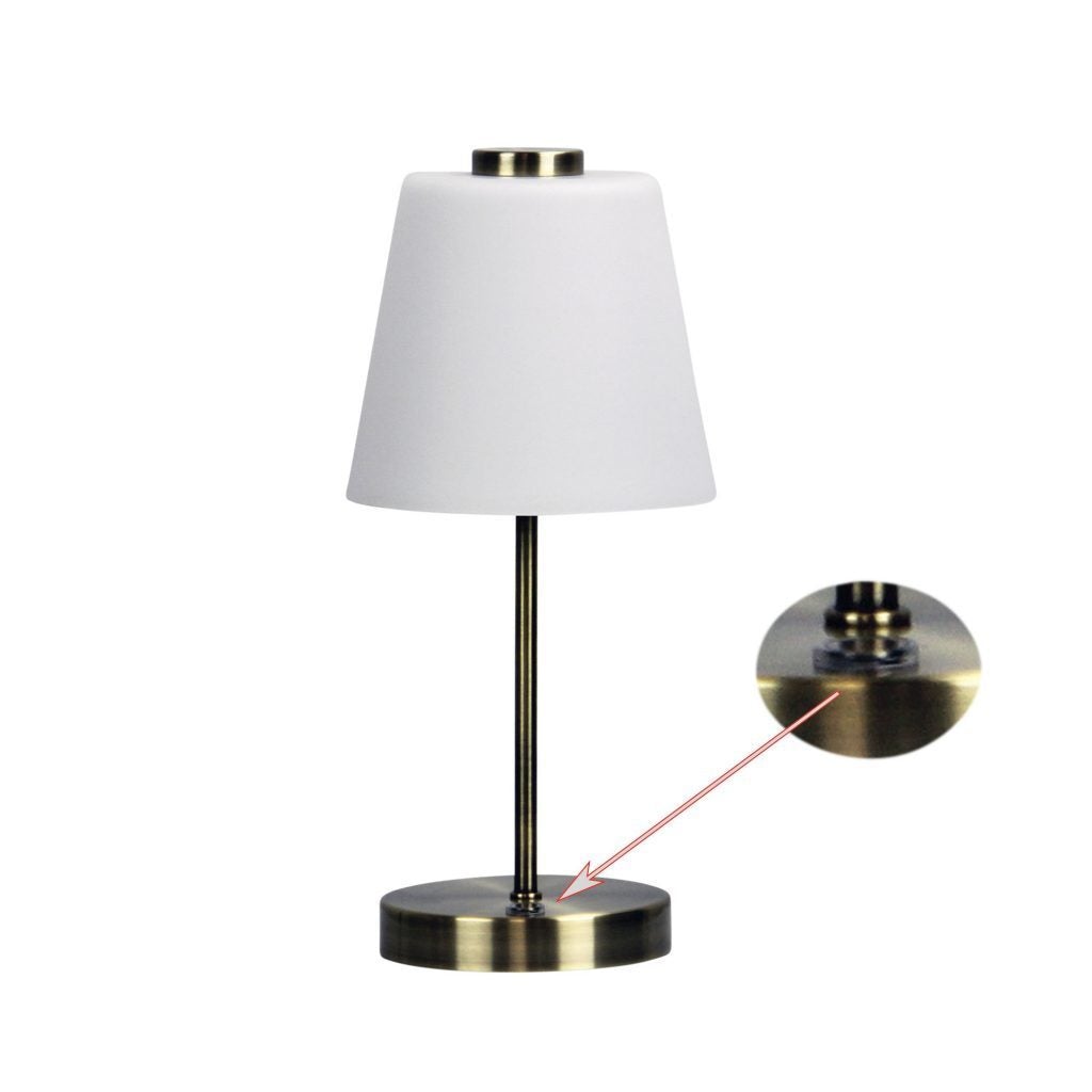 Oriel ERIK - 5W LED Touch Table Lamp - 3000K-TABLE LAMPS-Oriel Lighting