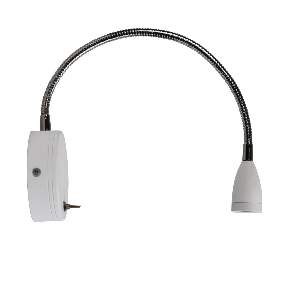 Oriel FLEXI - 3W LED Switched Flexible Interior Wall Light - 4000K-WALL LAMPS-Oriel Lighting