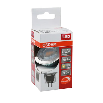 Osram/Ledvance 7.5W Dimmable 12V LED Downlight Globe - Pack of 4-LED Globes-Osram