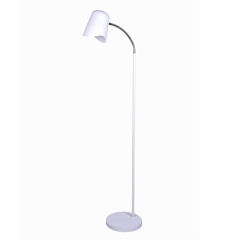 PASTEL Interior Powder Coated Iron Floor Lamp White - PASTEL22FL-Floor Lamps-CLA Lighting