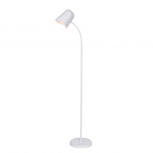 Peggy Floor Lamp in White - LL-27-0044W-Floor Lamps-Lexi Lighting