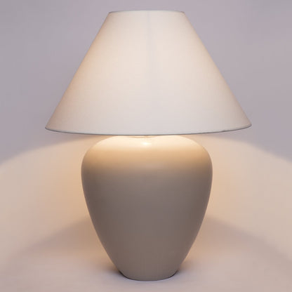 Picasso Table Lamp - Natural w White Shade--Cafe Lighting and Living