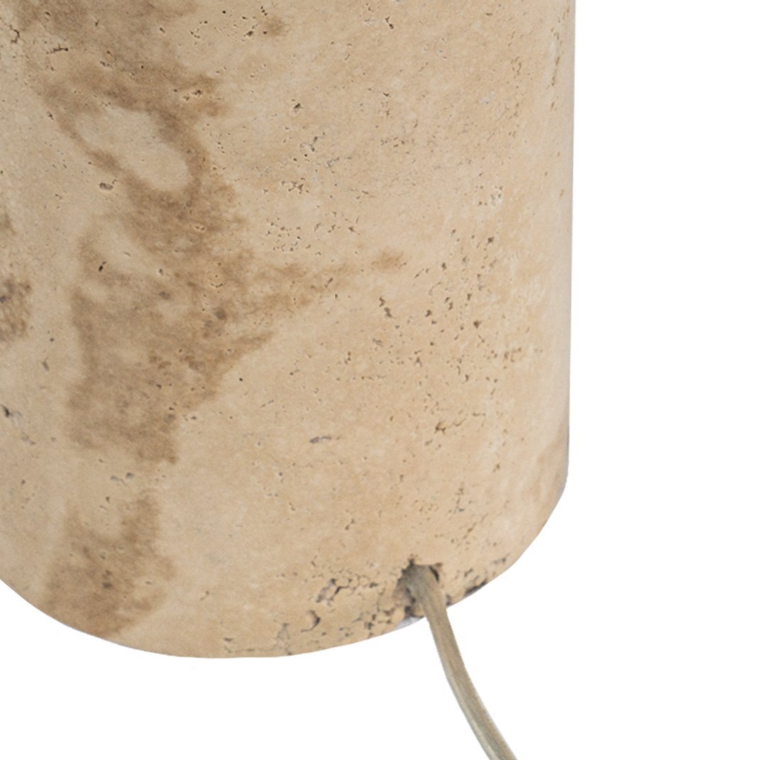 Pisano Travertine Table Lamp--CAFE Lighting & Living