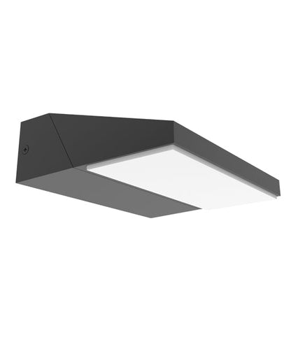 PLANA Exterior LED Adjustable Wall Light Dark Grey 13W 3000K IP65 - PLANA01-Exterior Wall Lights-CLA Lighting